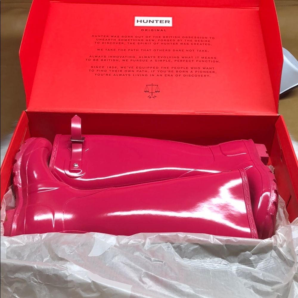 HUNTER rain boots